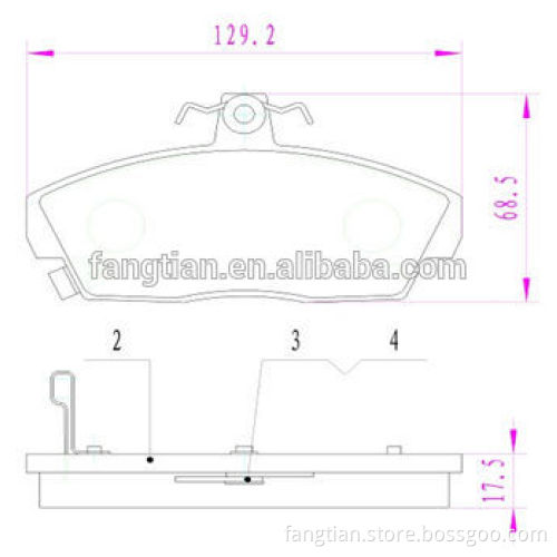 TATA Brake Pads For Indian Market